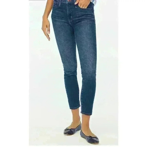 J. Crew 9" mid-rise skinny jean in signature stretch size 25 - Picture 1 of 4